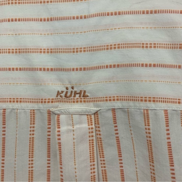Kuhl Athletik Fit Button Up Long Sleeves Striped Shirt - Picture 5 of 8